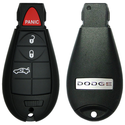 2013 Dodge Challenger Fobik Remote Key Fob 4 Button w/ Trunk (FCC: IYZ-C01C, P/N: 05026886)