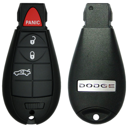 2008 Dodge Magnum Fobik Remote Key Fob 4 Button w/ Trunk (FCC: IYZ-C01C, P/N: 05026886)