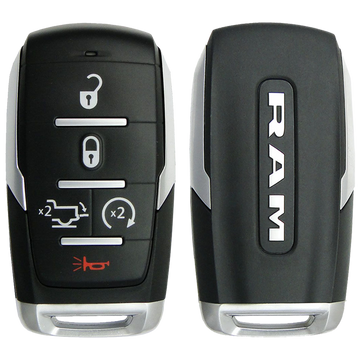 2021 Ram 1500 Smart Remote Key Fob 5B w/ Power Liftgate, Remote Start (FCC: OHT-4882056, P/N: 68291691AD)