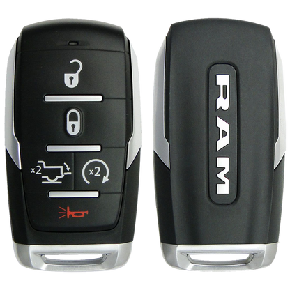 2022 Ram 1500 Smart Remote Key Fob 5B w/ Power Liftgate, Remote Start (FCC: OHT-4882056, P/N: 68291691AD)