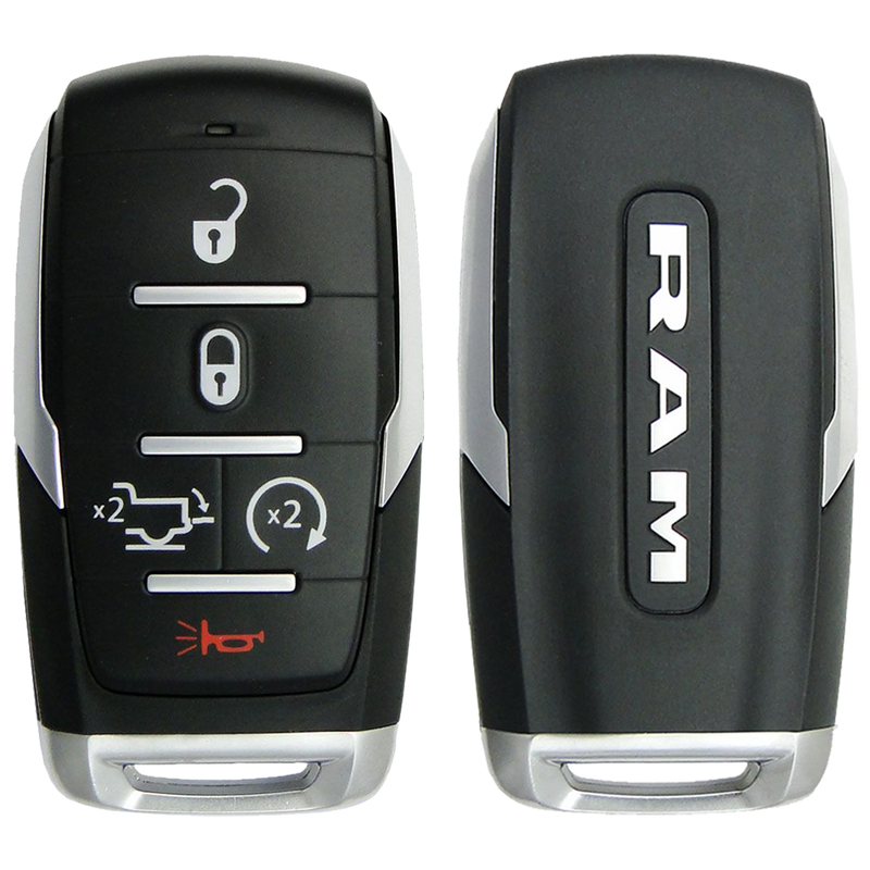 2024 Ram 1500 Smart Remote Key Fob 5B w/ Power Liftgate, Remote Start (FCC: OHT-4882056, P/N: 68291691AD)