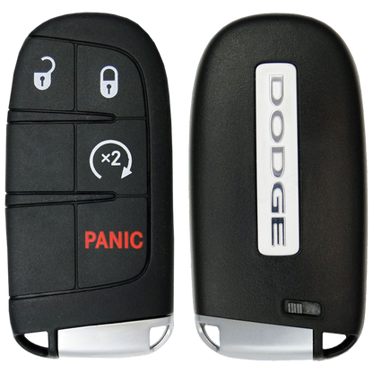 2019 Dodge Durango Smart Remote Key Fob 4 Button w/ Remote Start (FCC: M3N-40821302, P/N: 68066350AG)