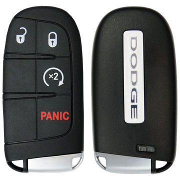 2018 Dodge Journey Smart Remote Key Fob 4 Button w/ Remote Start (FCC: M3N-40821302, P/N: 68066350AG)