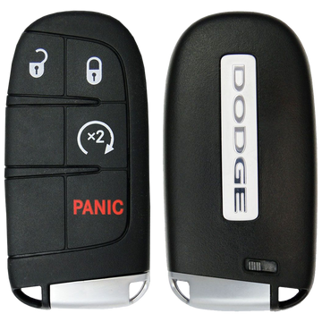 2012 Dodge Journey Smart Remote Key Fob 4 Button w/ Remote Start (FCC: M3N-40821302, P/N: 68066350AG)