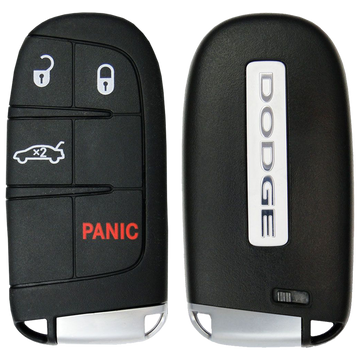 2018 Dodge Charger Smart Remote Key Fob 4 Button w/ Trunk (FCC: M3N-40821302, P/N: 68051387AH)