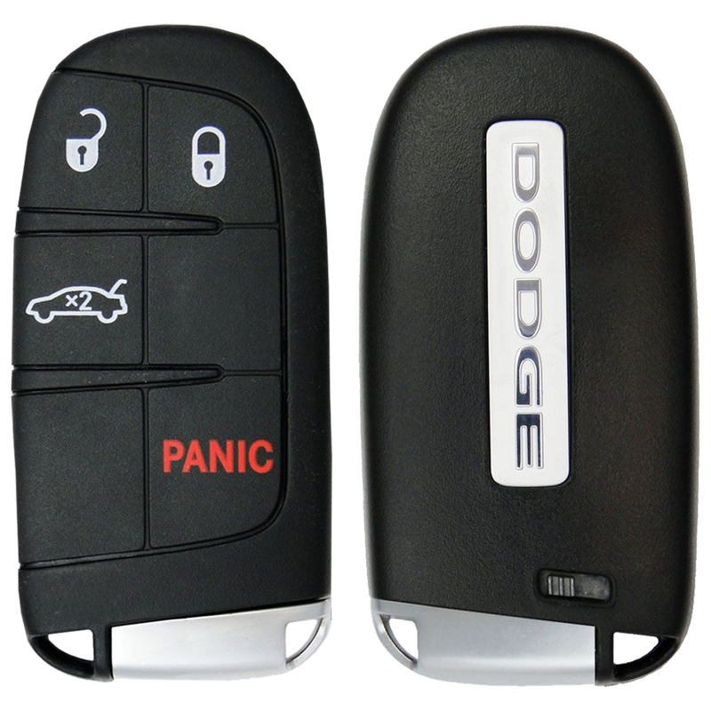 2017 Dodge Charger Smart Remote Key Fob 4 Button w/ Trunk (FCC: M3N-40821302, P/N: 68051387AH)
