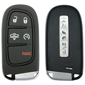 2015 Ram 1500 Smart Remote Key Fob 5B w/ Power Suspension, Remote Start (FCC: GQ4-54T, P/N: 68159657AG)
