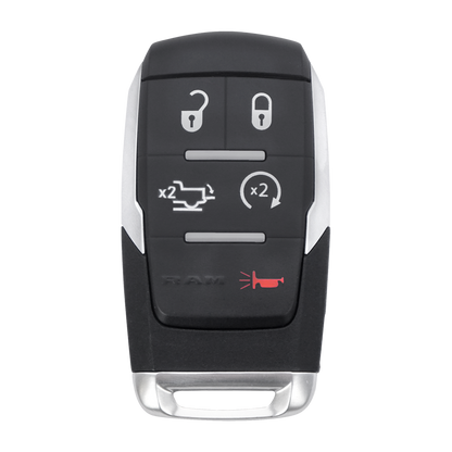 2021 Ram 3500 Smart Remote Key Fob 5B w/ Tailgate, Remote Start (FCC: GQ4-76T, P/N: 68374994AB)