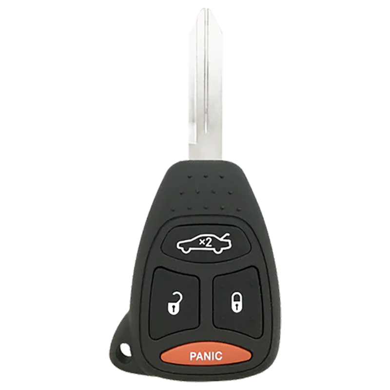 2007 Dodge Charger Remote Head Key Fob 4 Button w/ Trunk (FCC: KOBDT04A, P/N: 5179512AA)