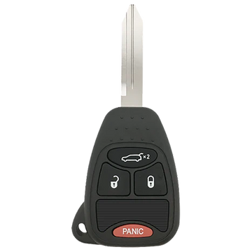 2006 Dodge Charger Remote Head Key Fob 4 Button w/ Trunk (FCC: OHT692427AA, P/N: 05191964AA)