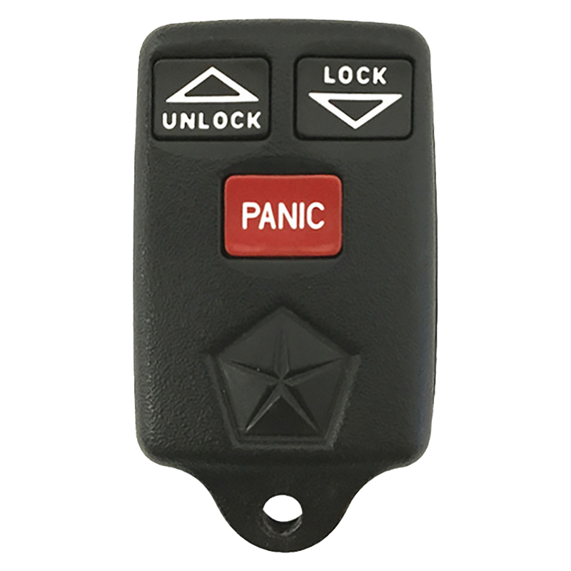 1999 Dodge Ram Keyless Entry Remote Key Fob 3B (FCC: GQ43VT7T, P/N: 56008761)