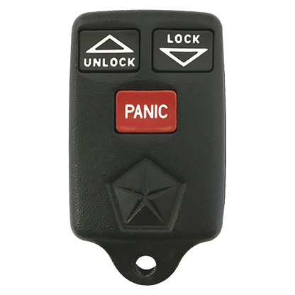 1999 Dodge Grand Caravan Keyless Entry Remote Key Fob 3B (FCC: GQ43VT7T, P/N: 56008761)