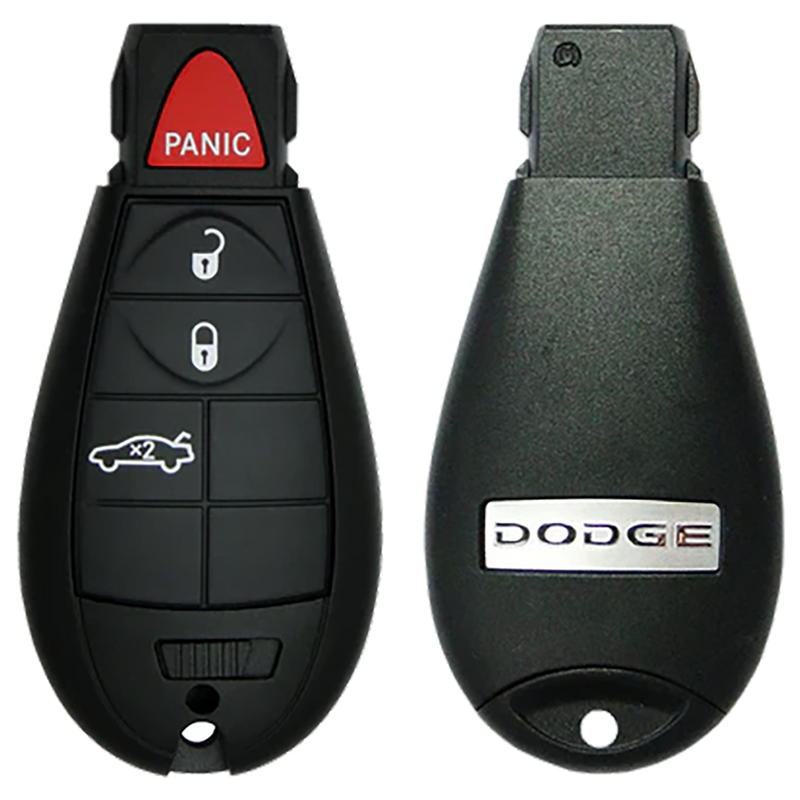 2013 Dodge Challenger KEYLESS GO Fobik Smart Remote Key Fob 4 Button w/ Trunk Push to Start (FCC: IYZ-C01C, P/N: 56046695AH)