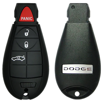 2011 Dodge Charger KEYLESS GO Fobik Smart Remote Key Fob 4 Button w/ Trunk Push to Start (FCC: IYZ-C01C, P/N: 56046695AH)