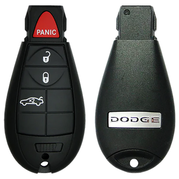 2012 Dodge Charger KEYLESS GO Fobik Smart Remote Key Fob 4 Button w/ Trunk Push to Start (FCC: IYZ-C01C, P/N: 56046695AH)