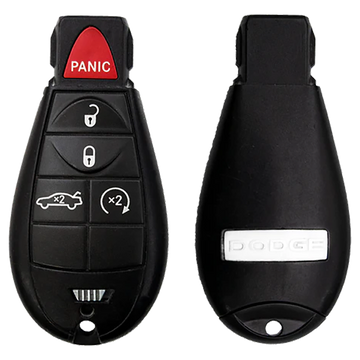 2016 Dodge Dart Fobik Remote Key Fob 5 Button w/ Trunk, Remote Start (FCC: M3N-32297100, P/N: 56046773AA)
