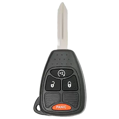 2010 Dodge Caliber Remote Head Key Fob 4 Button w/ Remote Start (FCC: OHT692427AA, P/N: 68039414AA)