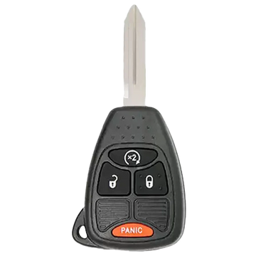 2009 Dodge Caliber Remote Head Key Fob 4 Button w/ Remote Start (FCC: OHT692427AA, P/N: 68039414AA)