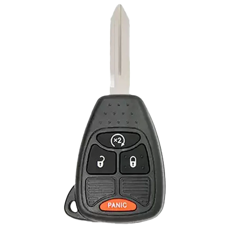 2009 Dodge Caliber Remote Head Key Fob 4 Button w/ Remote Start (FCC: OHT692427AA, P/N: 68039414AA)