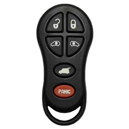 2002 Dodge Grand Caravan Keyless Entry Remote Key Fob 6B w/ Hatch, Sliding Doors (FCC: GQ43VT18T, P/N: 04686797)
