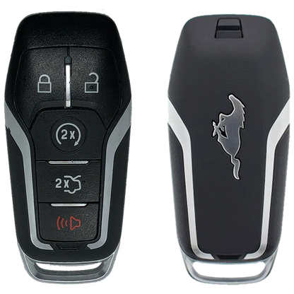 2017 Ford Mustang Smart Remote Key Fob 2 Way 5 Button w/ Trunk, Remote Start (FCC: M3N-A2C31243300, P/N: 164-R8119)