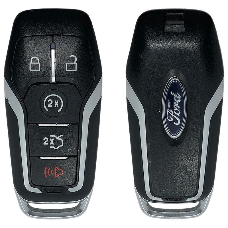 2013 Ford Fusion Smart Remote Key Fob 5 Button w/ Trunk, Remote Start (FCC: M3N-A2C31243300, P/N: 164-R7989)