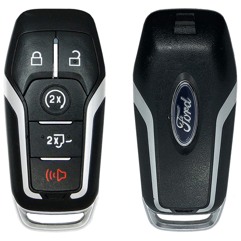 2016 Ford F150 Smart Remote Key Fob 2 Way 5 Button w/ Tailgate, Remote Start (FCC: M3N-A2C31243300, P/N: 164-R8117)
