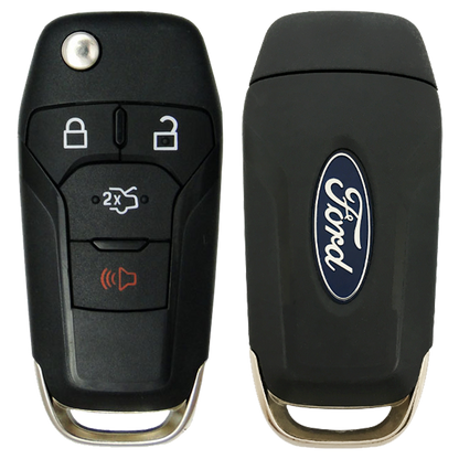 2015 Ford Fusion High Security Remote Flip Key Fob 4 Button w/ Trunk (FCC: N5F-A08TAA, P/N: 164-R7986)