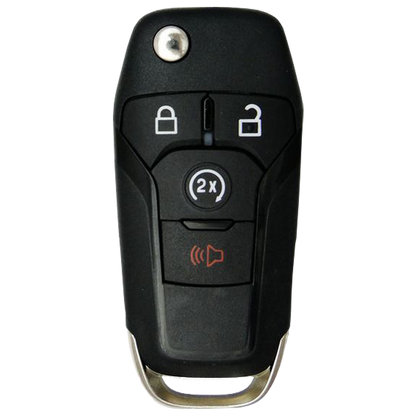 2017 Ford F150 High Security Remote Flip Key Fob 4B w/ Remote Start (FCC: N5F-A08TDA, P/N: 164-R8134)