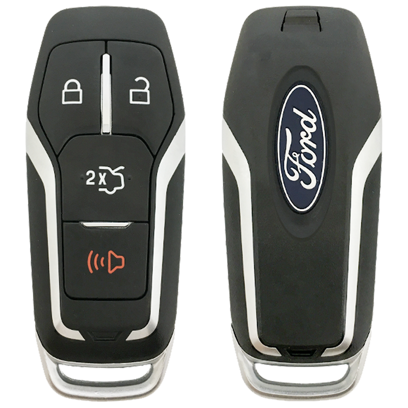 2015 Ford Fusion Smart Remote Key Fob 4 Button w/ Trunk  (FCC: M3N-A2C31243800, P/N: 164-R8109)