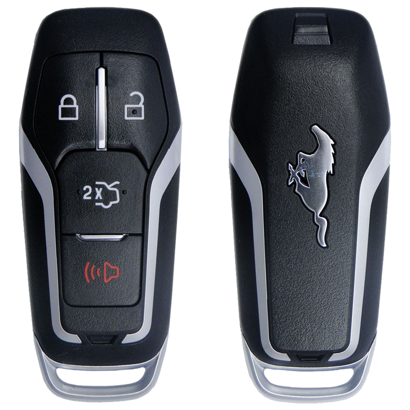 2015 Ford Mustang Smart Remote Key Fob 4 Button w/ Trunk (FCC: M3N-A2C31243800, P/N: 164-R8120)