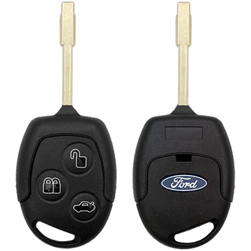 2014 Ford Fiesta Remote Head Key Fob 3 Button TIBBE Key Blade (FCC: KR55WK47899, P/N: 164-R8042)