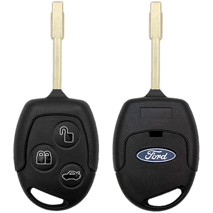 2015 Ford Fiesta Remote Head Key Fob 3 Button TIBBE Key Blade (FCC: KR55WK47899, P/N: 164-R8042)