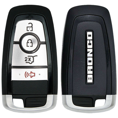 2021 Ford Bronco Smart Remote Key Fob 4 Button w/ Hatch (FCC: M3N-A2C931423, P/N: 164-R8287)