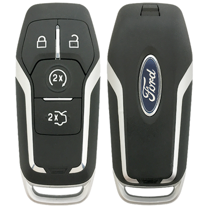 2016 Ford Fusion Smart Remote Key Fob 4 Button w/ Remote Start, Trunk (FCC: M3N-A2C31227300, P/N: 164-R7988)