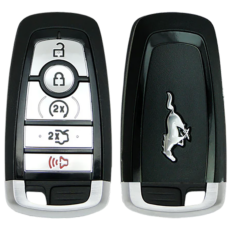 2023 Ford Mustang Smart Remote Key Fob 5 Button w/ Remote Start, Trunk (FCC: M3N-A3C054339, P/N: MR3T-15K601-BB)