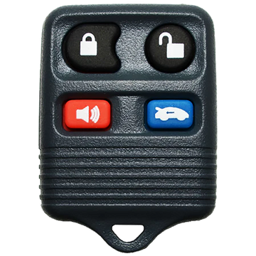 2001 Ford Crown Victoria Keyless Entry Remote Key Fob 4 Button w/ Trunk (FCC: CWTWB1U343, P/N: 3W73-15K601-AA)