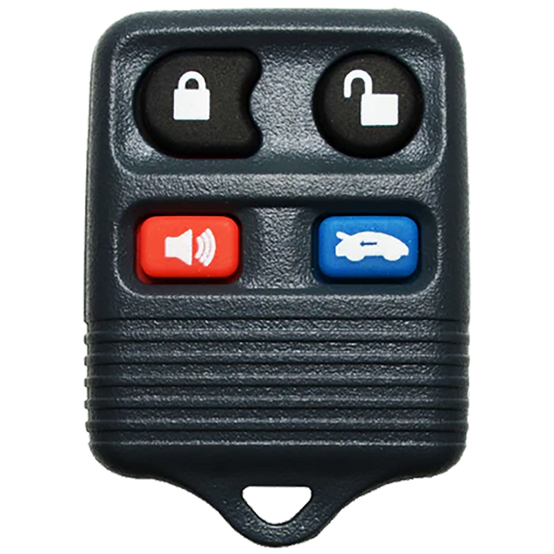 2001 Ford Crown Victoria Keyless Entry Remote Key Fob 4 Button w/ Trunk (FCC: CWTWB1U343, P/N: 3W73-15K601-AA)