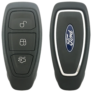 2013 Ford Focus Smart Remote Key Fob 3 Button w/ Trunk, Manual Transmission Only (FCC: KR5876268, P/N: 164-R8147)