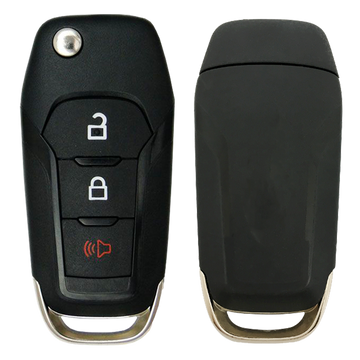 2018 Ford F150 High Security Remote Flip Key Fob 3B (FCC: N5F-A08TAA, P/N: 164-R8130) OEM Electronics, No Emblem