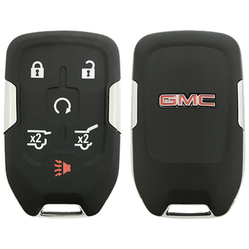 2016 GMC Yukon Smart Remote Key Fob 6 Button w/ Remote Start, Hatch (FCC: HYQ1AA, P/N: 13508280)