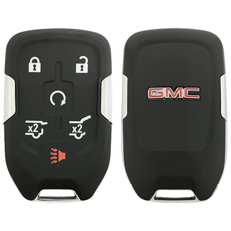 2017 GMC Yukon Smart Remote Key Fob 6 Button w/ Remote Start, Hatch (FCC: HYQ1AA, P/N: 13508280)