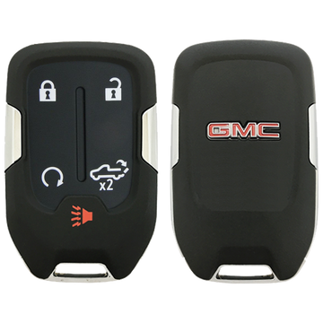 2020 GMC Sierra Smart Remote Key Fob 5 Button w/ Tailgate, Remote Start (FCC: HYQ1EA, P/N: 13591396)