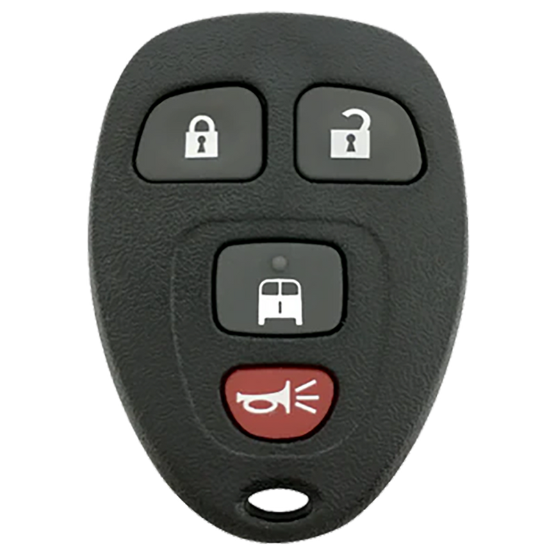 2007 GMC Savana Keyless Entry Remote Key Fob 4 Button w/ Rear Door (FCC: OUC60270 / OUC60221, P/N: 20877108)