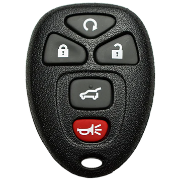 2007 GMC Yukon Keyless Entry Remote Key Fob 5 Button w/ Hatch, Remote Start (FCC: OUC60270 / OUC60221, P/N: 25839476)