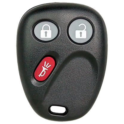 2003 GMC Sierra Keyless Entry Remote Key Fob 3 Button (FCC: LHJ011, P/N: 21997127)