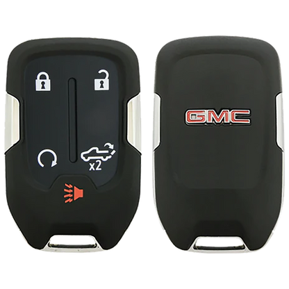 2021 GMC Sierra Smart Remote Key Fob 5 Button w/ Remote Start, Tailgate (FCC: HYQ1ES, P/N: 13522904)