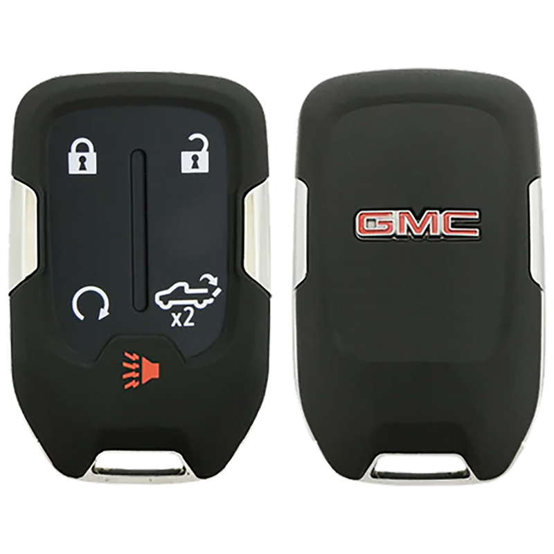 2022 GMC Sierra Smart Remote Key Fob 5 Button w/ Remote Start, Tailgate (FCC: HYQ1ES, P/N: 13522904)