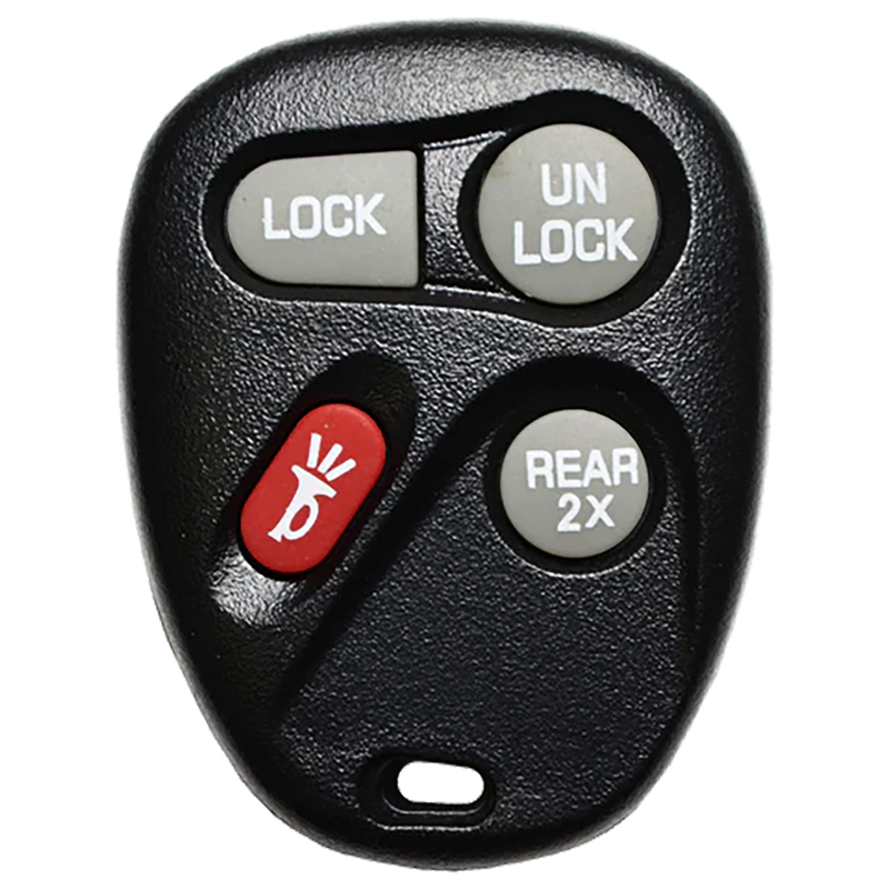 1997 GMC Yukon Keyless Entry Remote Key Fob 4 Button w/ Trunk (FCC: ABO1502T, P/N: 16245100)