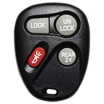 1998 GMC Yukon Keyless Entry Remote Key Fob 4 Button w/ Trunk (FCC: ABO1502T, P/N: 16245100)